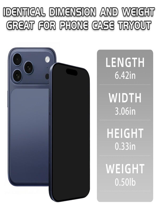 هاتف وهمي، هاتف بشاشة سوداء، هاتف غير عامل، هاتف 17 Air 17 Pro Max، هاتف عرض يشبه الهاتف الحقيقي، هاتف Pro Max 17 (17 Pro Max، أزرق داكن، شاشة سوداء) - Image 2